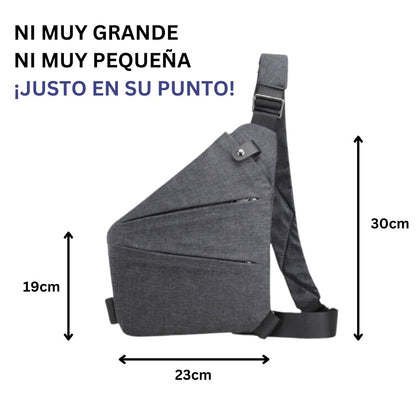 Bolso bandolera antirrobo